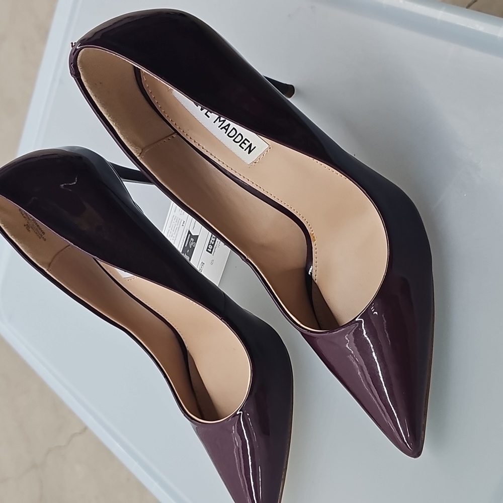 Steve Madden Deep Burgundy Women's Heels